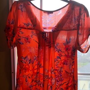 DR2 short sleeve floral